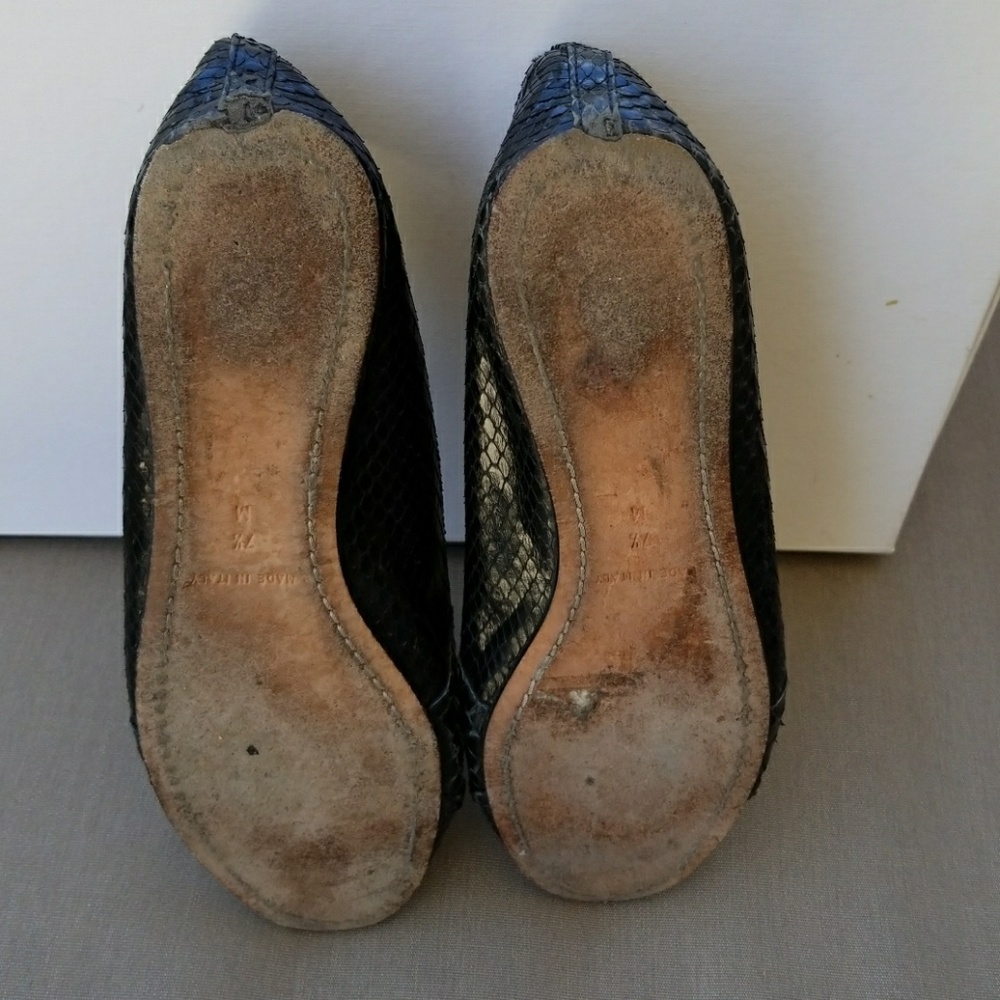 Michael Kors Python Leather Ballet Flats Shoes - image 3